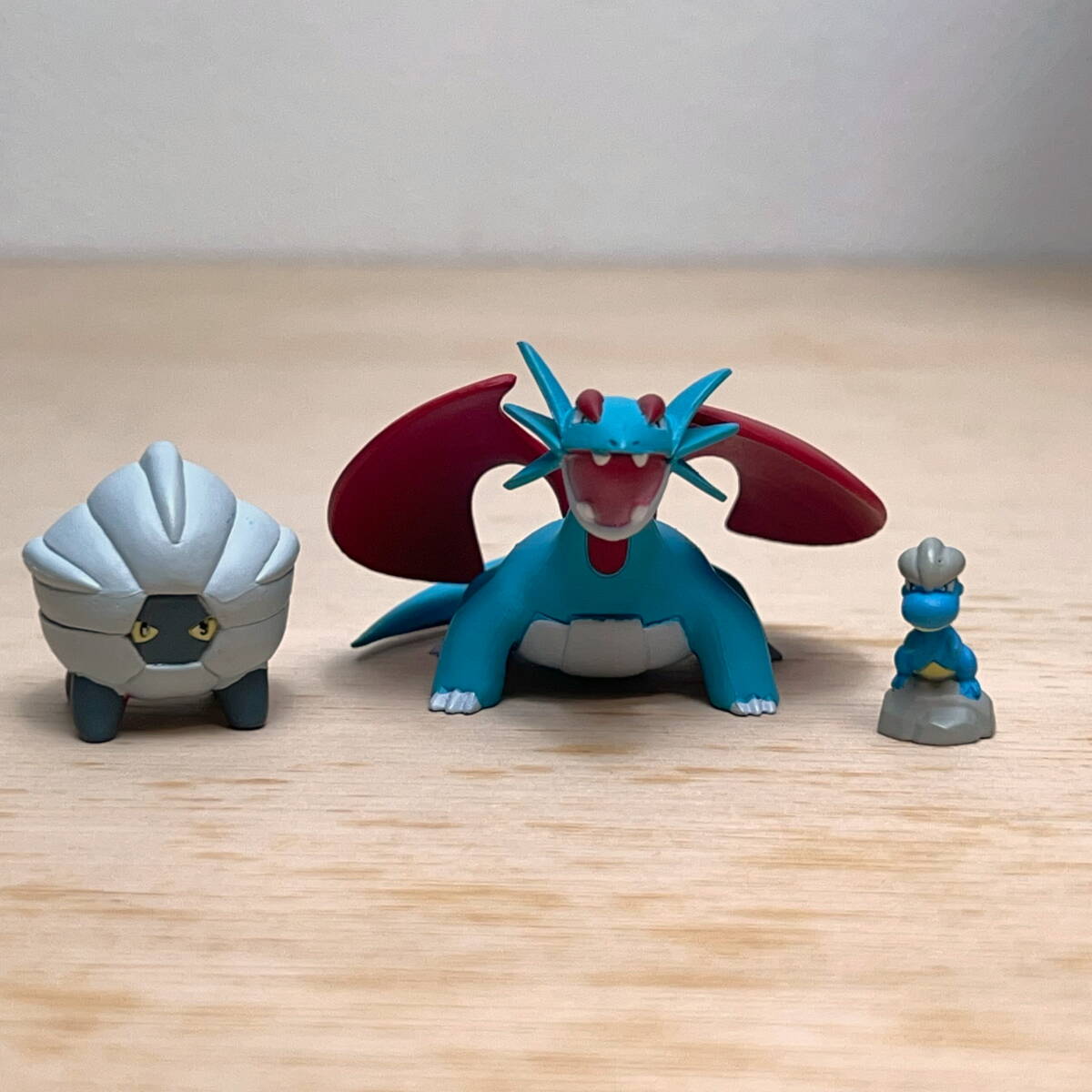 タツベイ コモルー ボーマンダ 立体ポケモン図鑑 フィギュア 進化