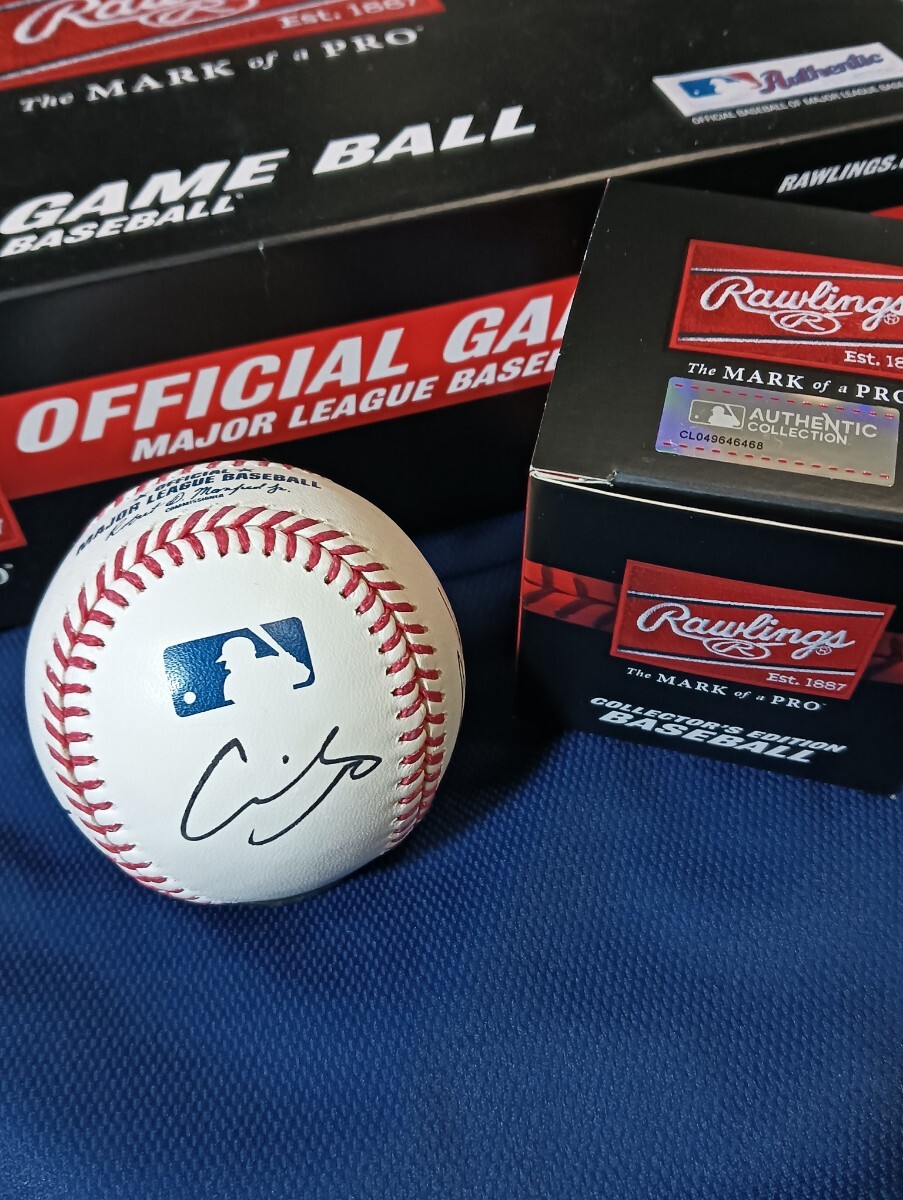 MLB公式球 山本由伸 大谷翔平 佐々木朗希 / 3選手 直筆サインボール
