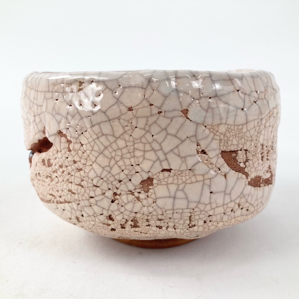 水月焼 楽山焼 天神蟹 浮彫 湯呑み 五山初代 好川恒方造