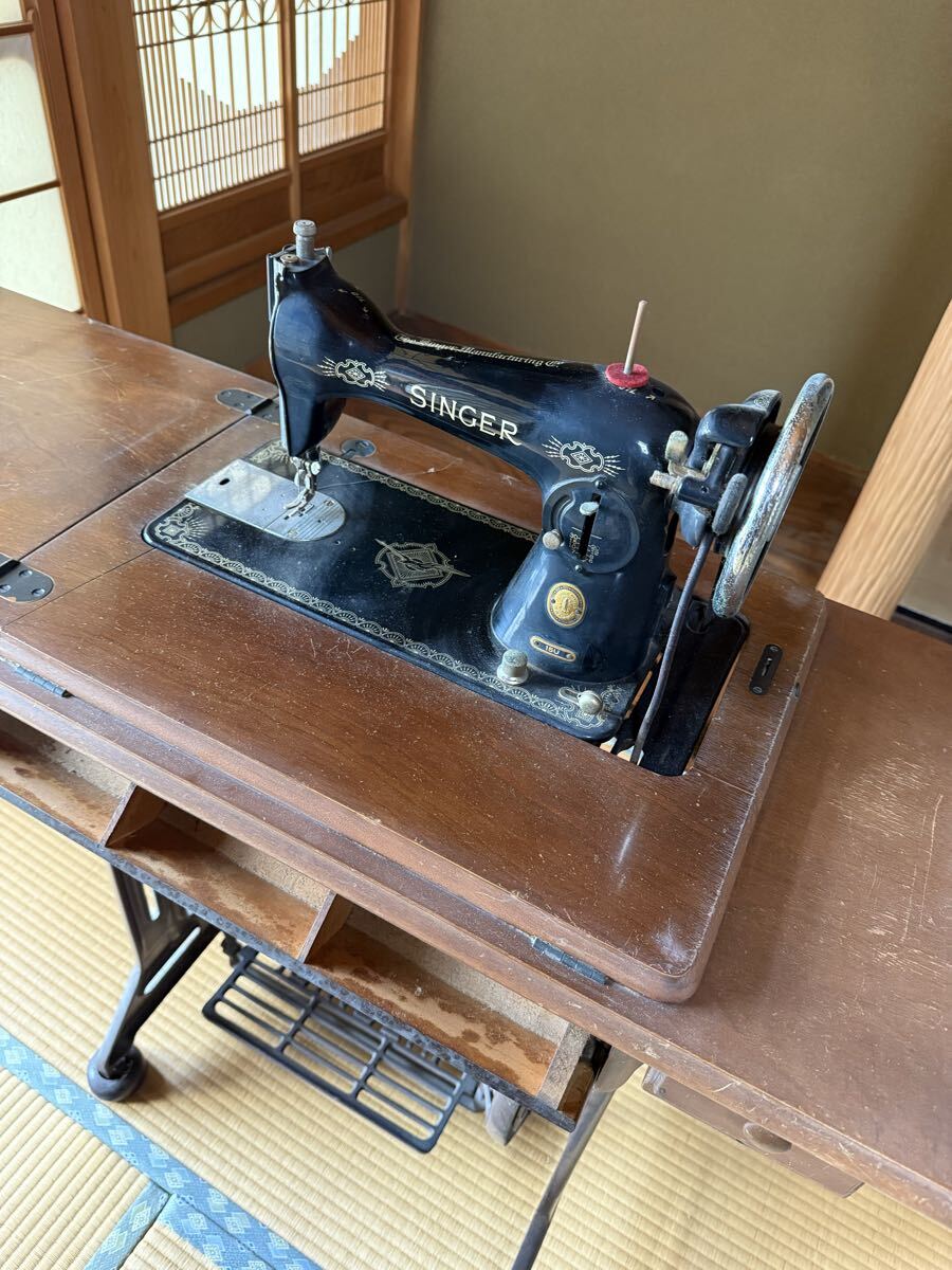 ミシン アンティーク ストア ビンテージ SINGER ミシン レトロ