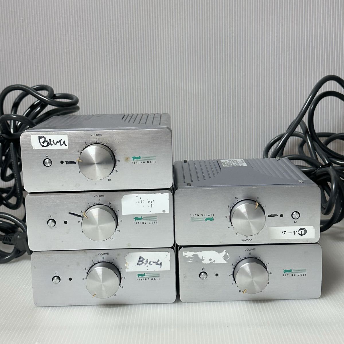 FLYING MOLE フライングモール CA-S3デジタルプリメインアンプ通電確認