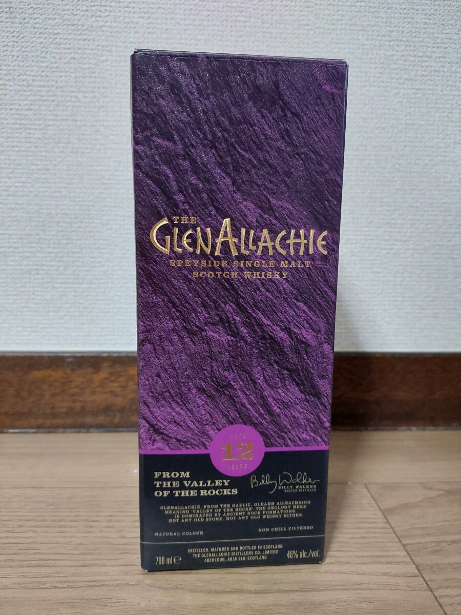 旧ボトル グレンアラヒー 12年 46度 700m (2021年購入)