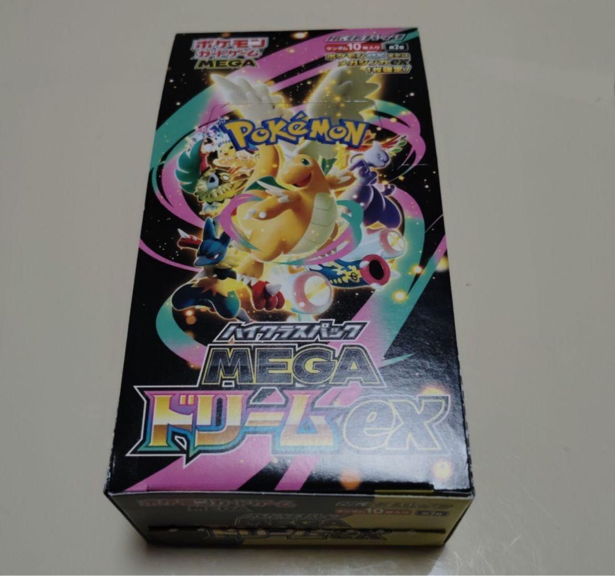 MEGAドリームex 1BOX シュリンク無し封入率一致 ポケモンカードゲーム