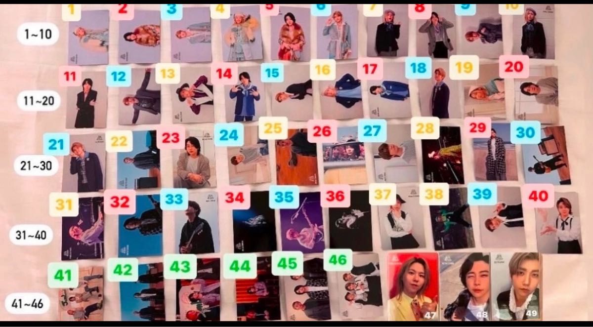 Mrs GREEN APPLE ミセス フォトカ 全公演 まとめ売り｜Yahoo!フリマ