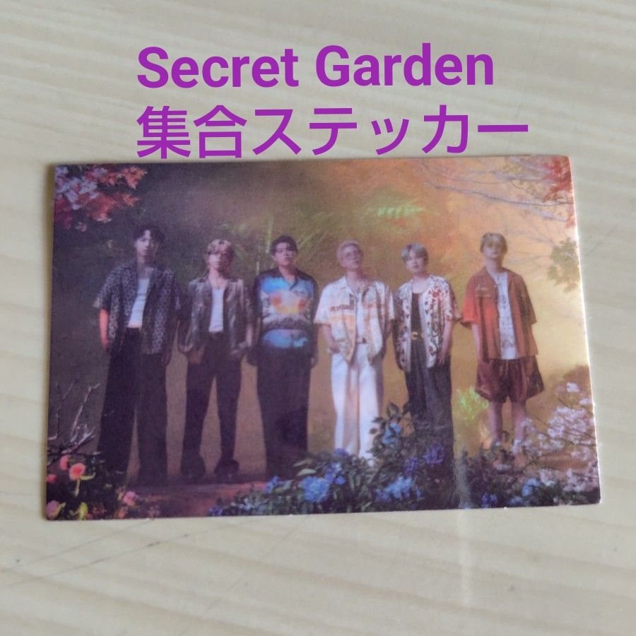 BE FIRST Secret Garden 集合ステッカー｜Yahoo!フリマ（旧PayPayフリマ）