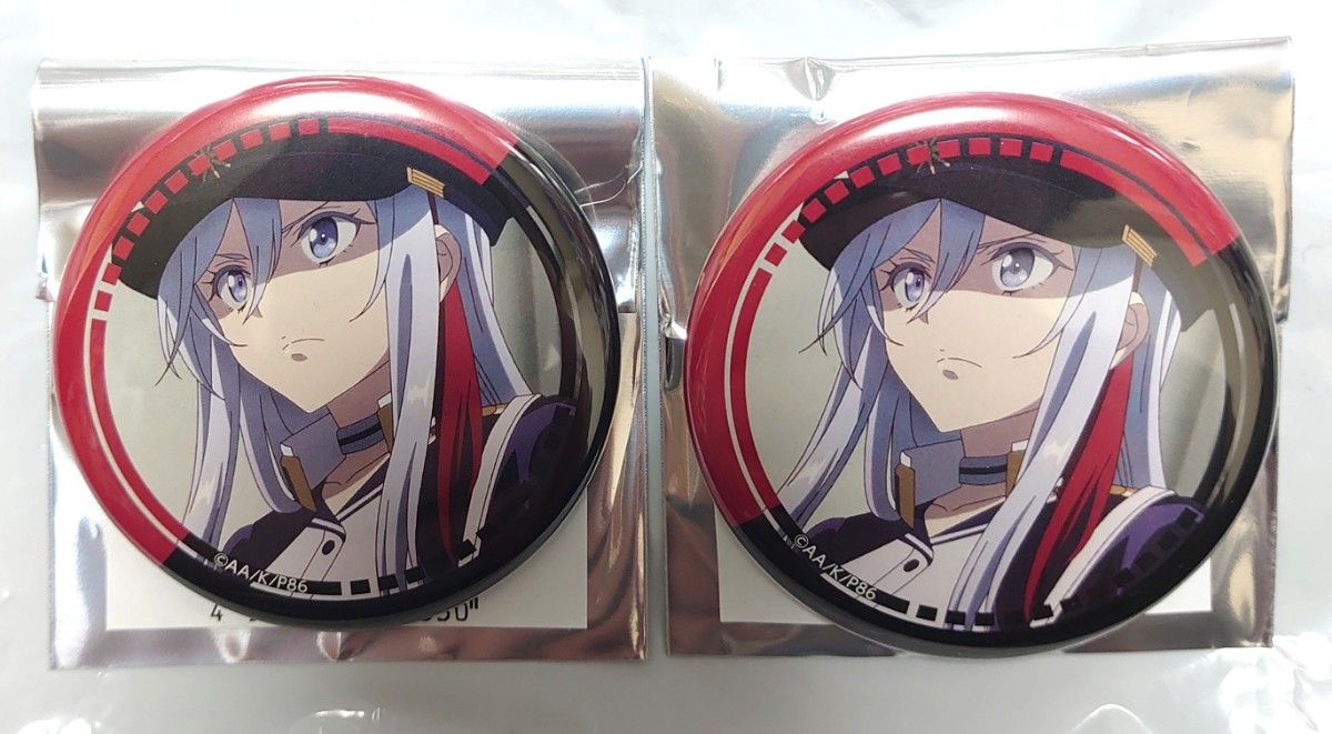 エイティシックス シン レーナ カラ鉄 缶バッジ 86 エイティシックス