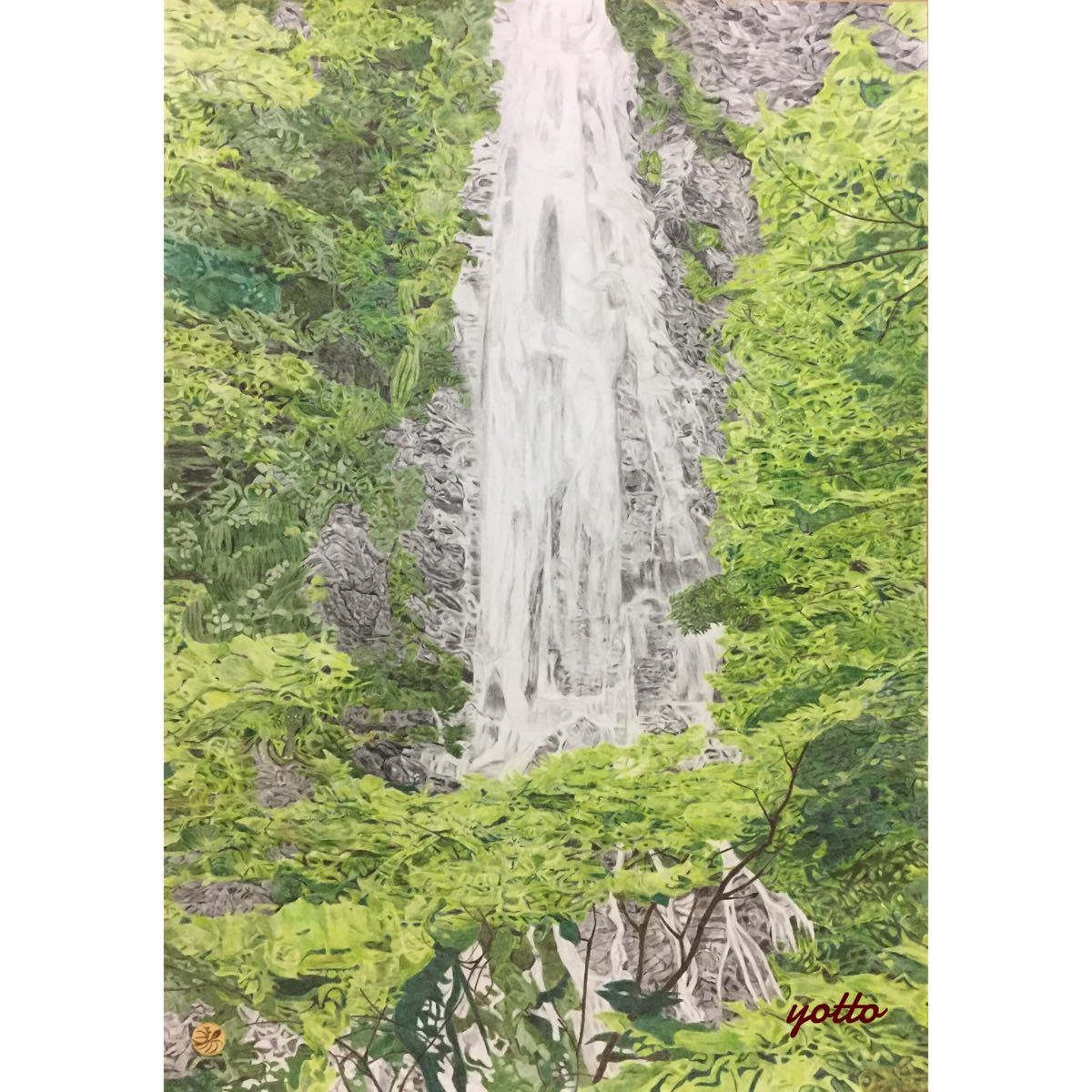 浅田薫【オンフルール港】油彩画 F8号(45cmx38cm) サイン 裏書あり 真
