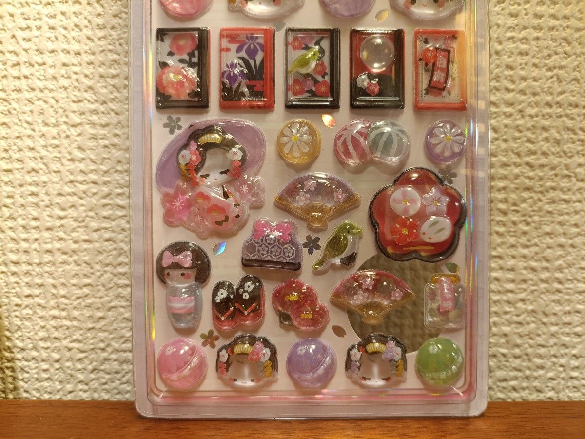 新品/国内正規品】ボンボンドロップシール 和柄シリーズ 舞妓さん