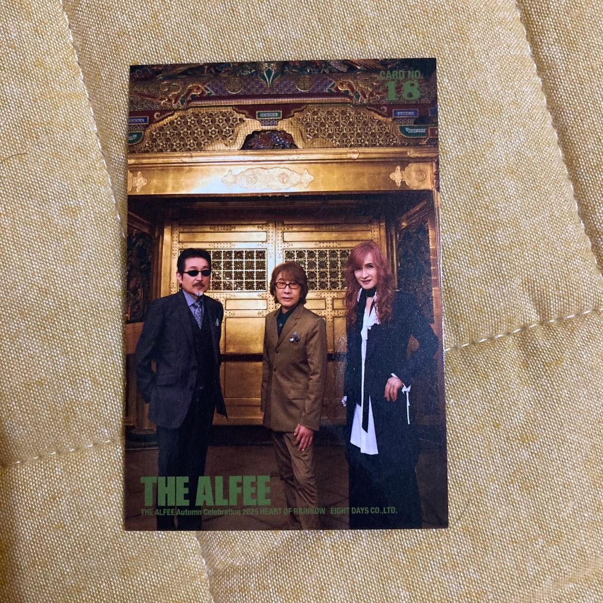 The Alfee アルフィートレーディングカード18枚コンプリート The Alfee