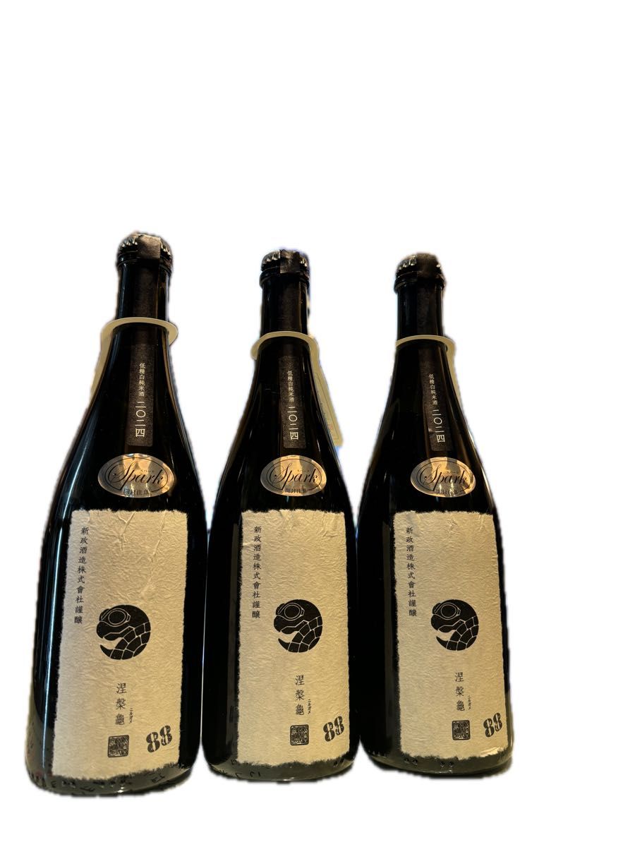 新政 涅槃龜クリアスパーク2024 超希少 にるがめ 720ml 3本｜Yahoo