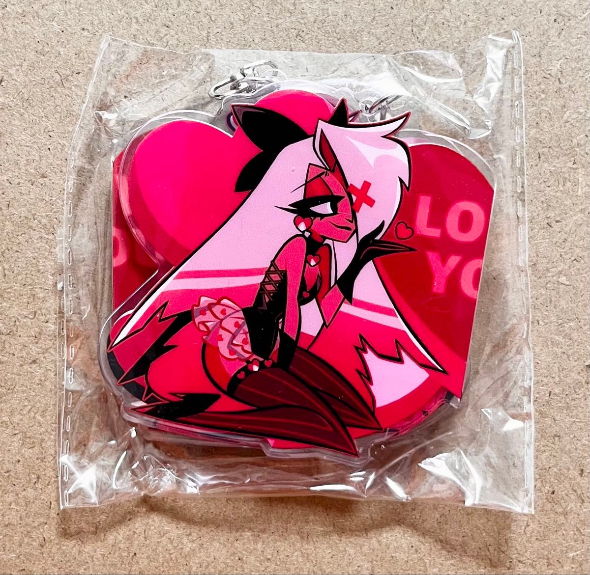 ハズビンホテル HAZBIN HOTEL キーチェーン バレンタイン チャーリー