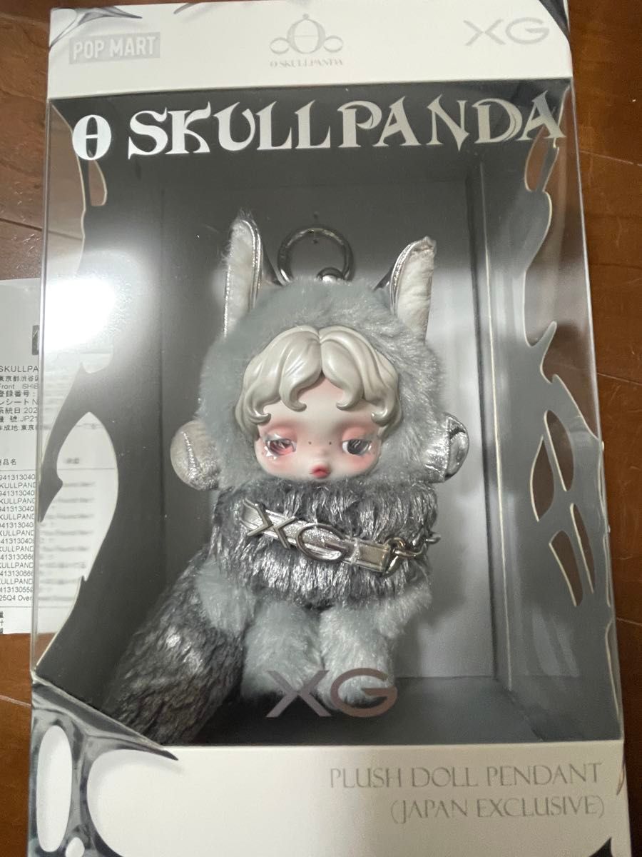 日本限定 SKULLPANDA スカルパンダ XG POPMART POPUP コラボ XGコラボ