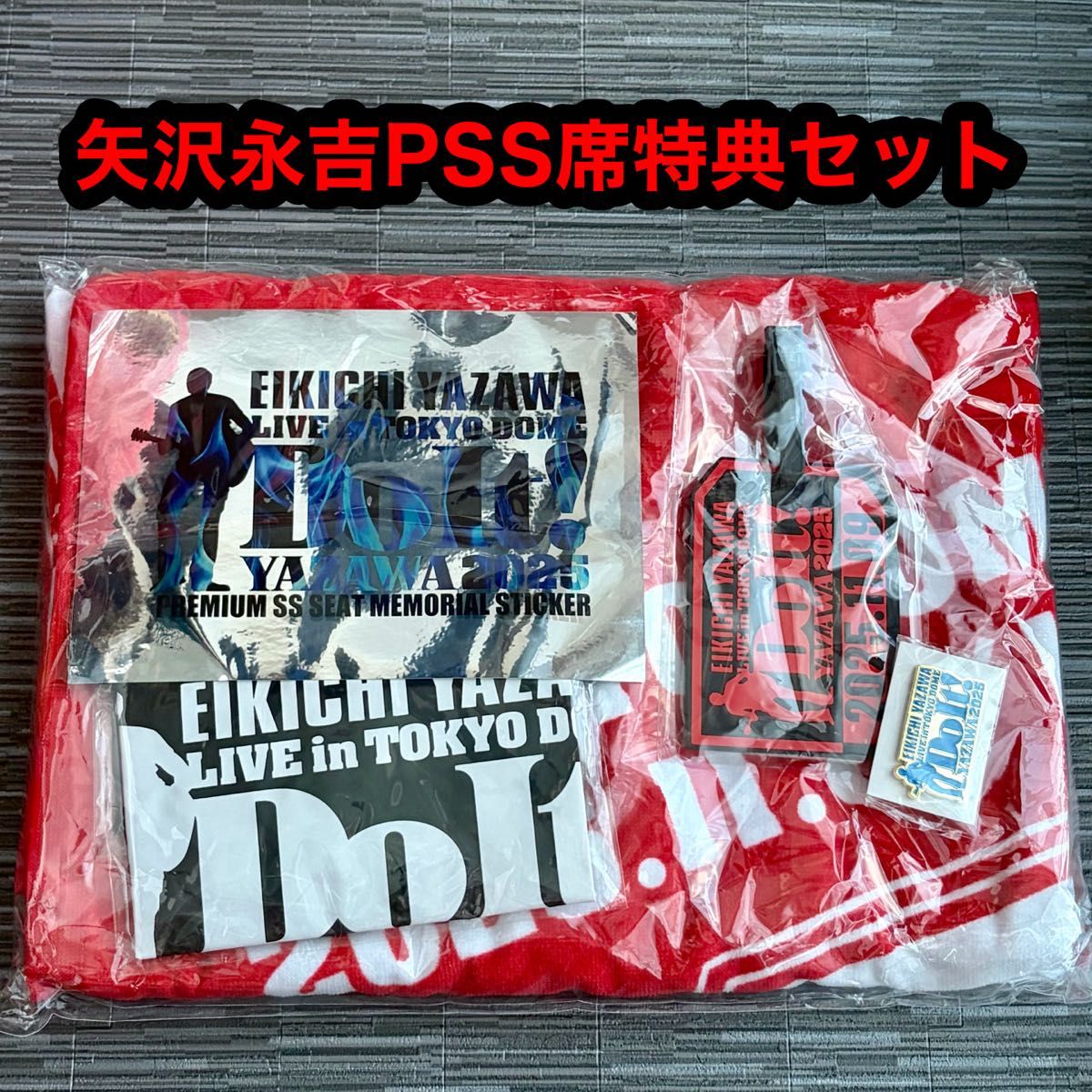 矢沢永吉さんPSS席特典グッズセット 矢沢永吉 2025 11 9 PSS席東京