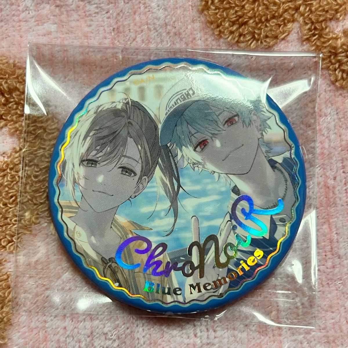 にじさんじ ChroNoiR Blue Memories 缶バッジ 葛葉 にじさんじ 葛葉