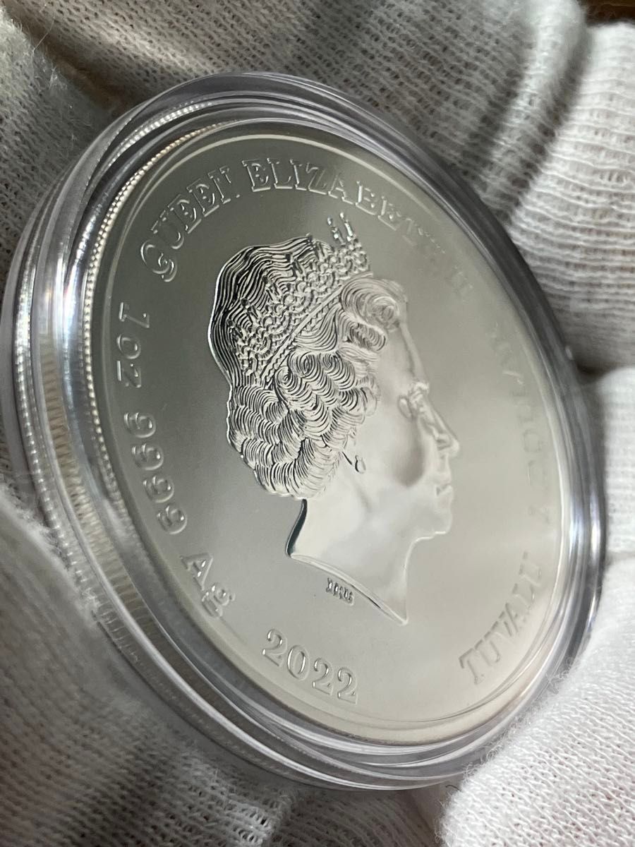 限定 2022年 ツバル「ストリートファイター・チュン リー」純銀 1