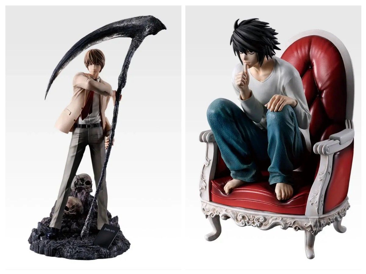 未開封 一番くじ DEATH NOTE A賞 夜神月 ラストワン賞 L フィギュア