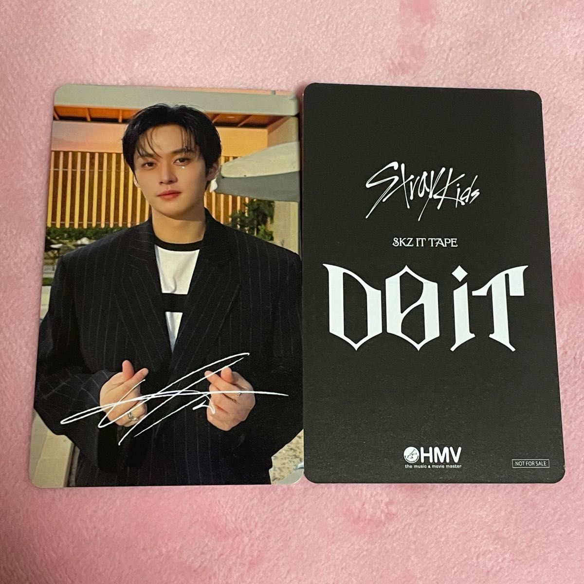 StrayKids DO IT HMV ラキドロ A 8種 コンプ 一部サイン③ StrayKids