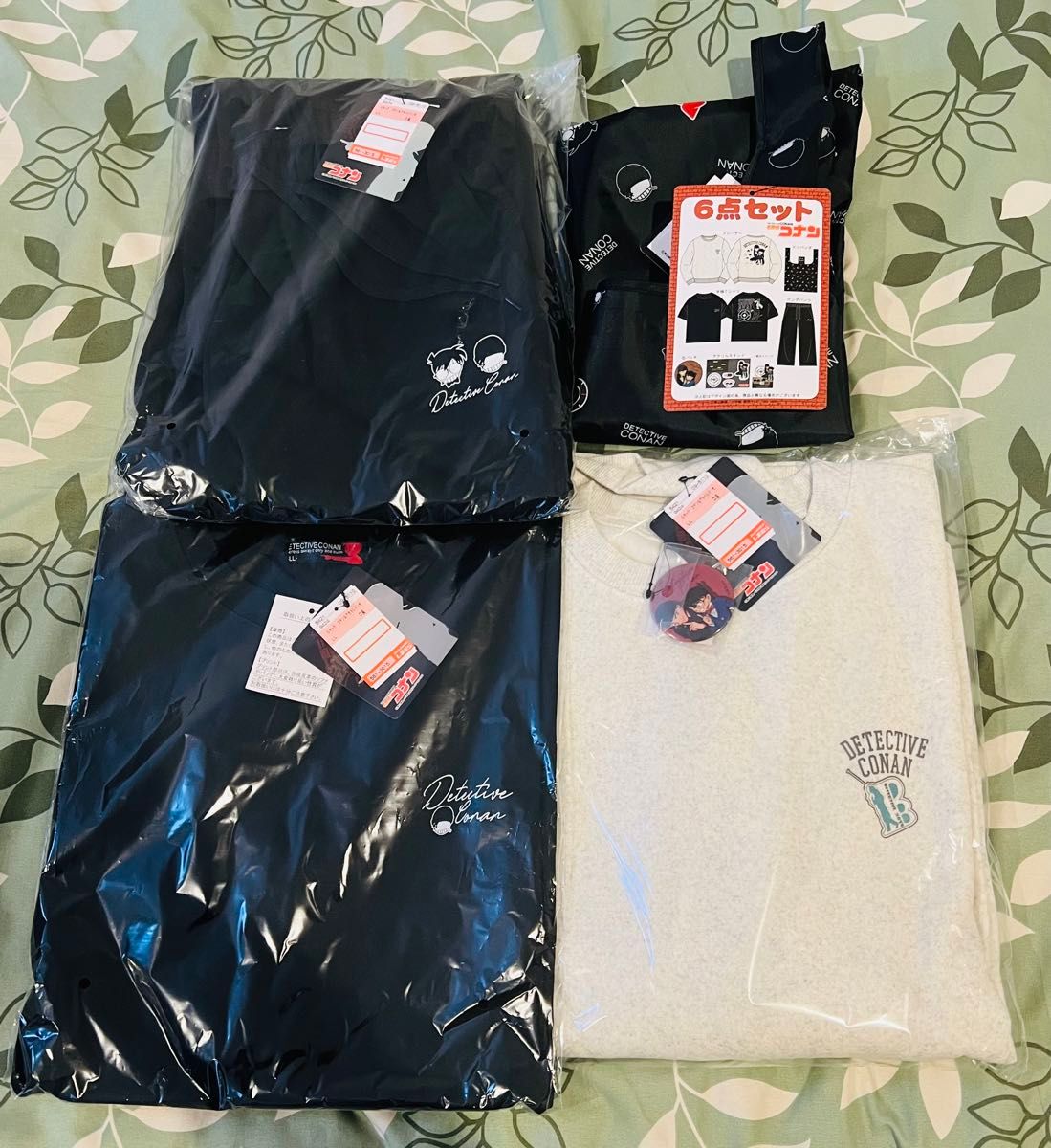 しまむら 名探偵コナン コラボ LLサイズ 5点セット 江戸川コナン 赤井