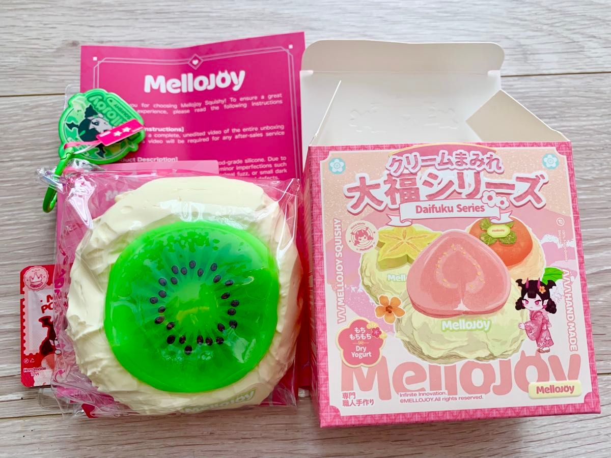 メロジョイ Mellojoy スクイーズ 大福 キウイ｜Yahoo!フリマ（旧PayPay
