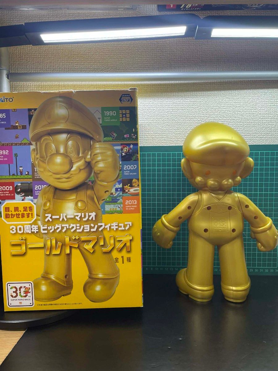 美品 スーパーマリオ 30周年ビッグアク ションフィギュア｜Yahoo