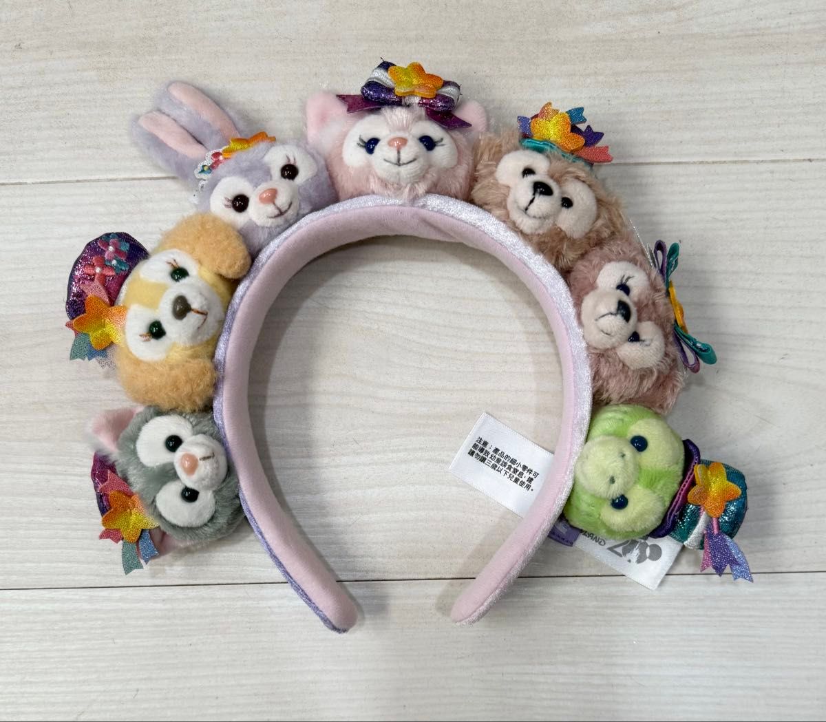 香港 ディズニー 20周年 カチューシャ ダッフィーフレンズ｜Yahoo