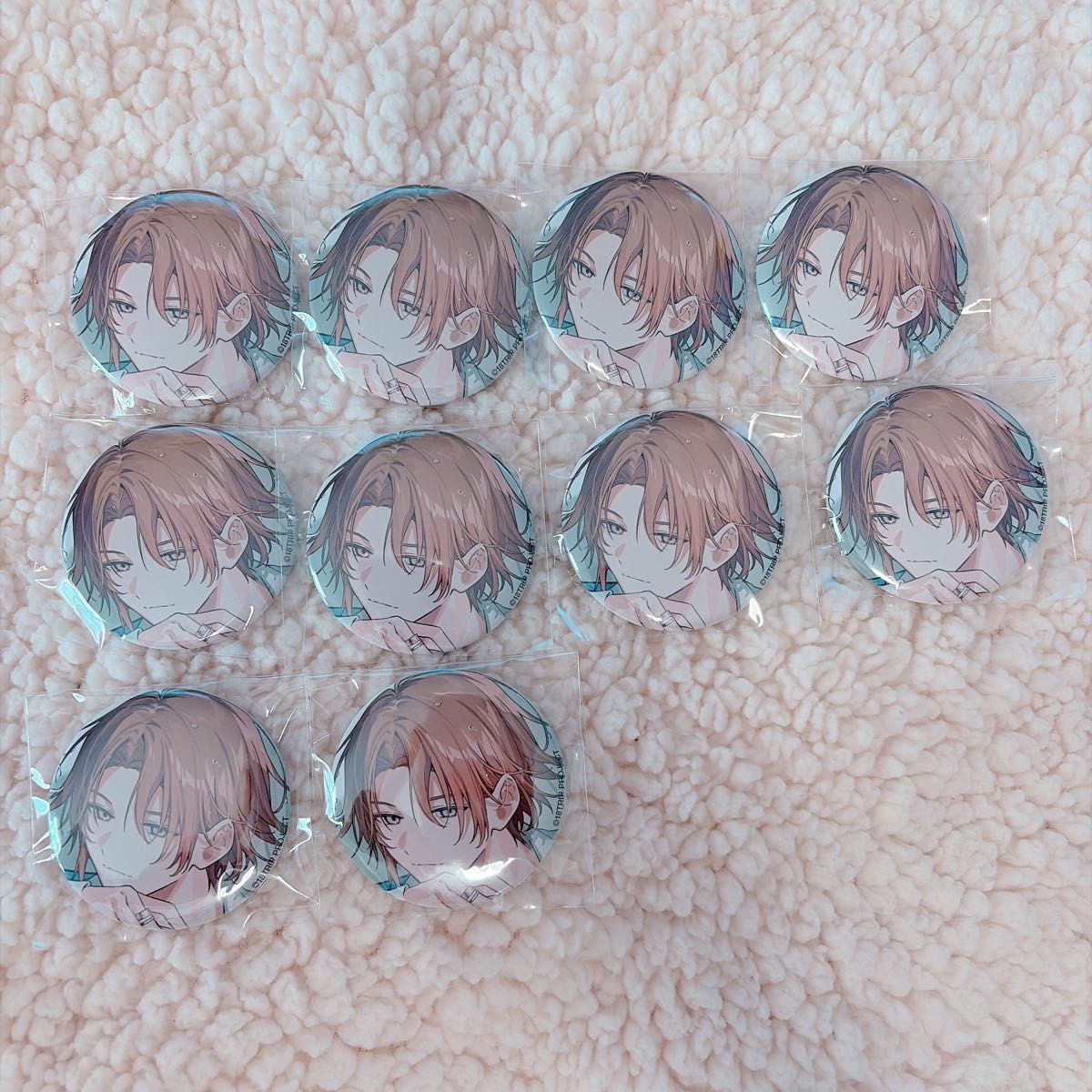 18TRIP エイトリ 斜木七基 B's-LOG 缶バッジ セット