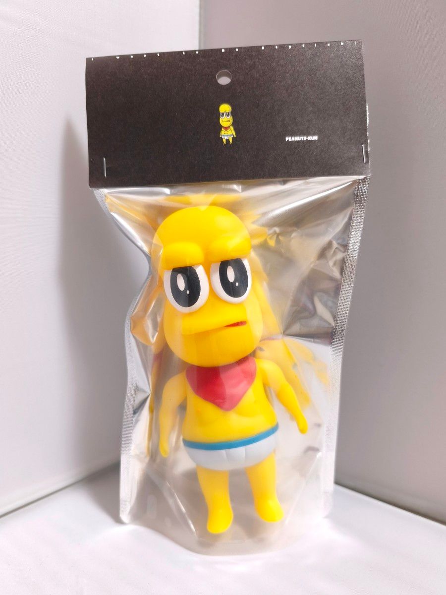 新品 ショッパー付 ピーナッツくんトイ ソフビ PQポップアップストア