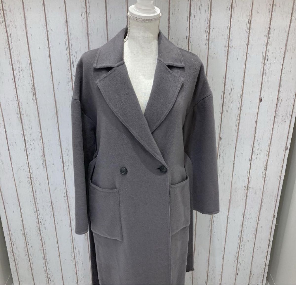 PLST プラステ ウールテンセルリバーチェスターロングコート｜Yahoo