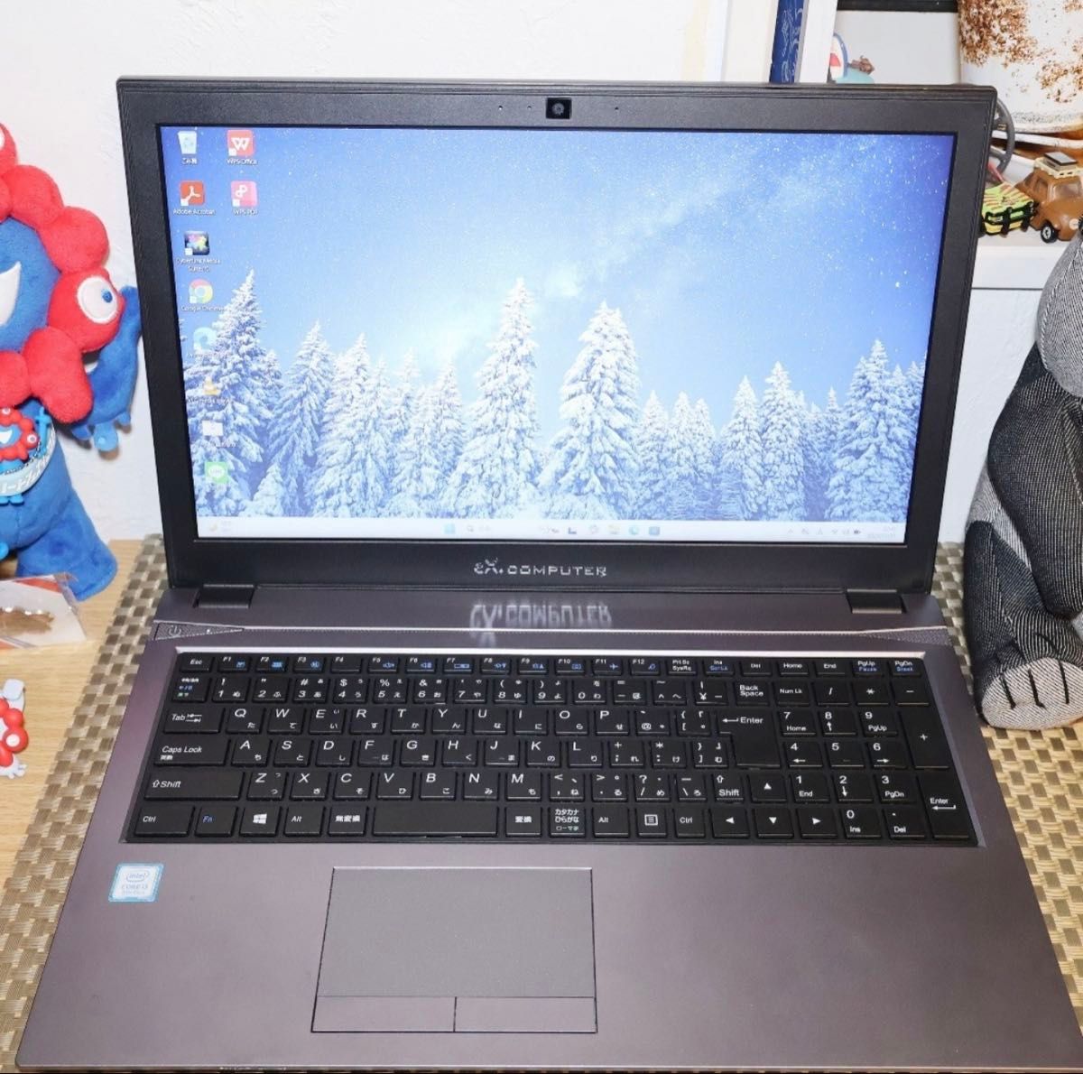 節約 Win11公式対応8世代Corei3/メ8/SSD+HDD/DVD/カメラ/無線 極上