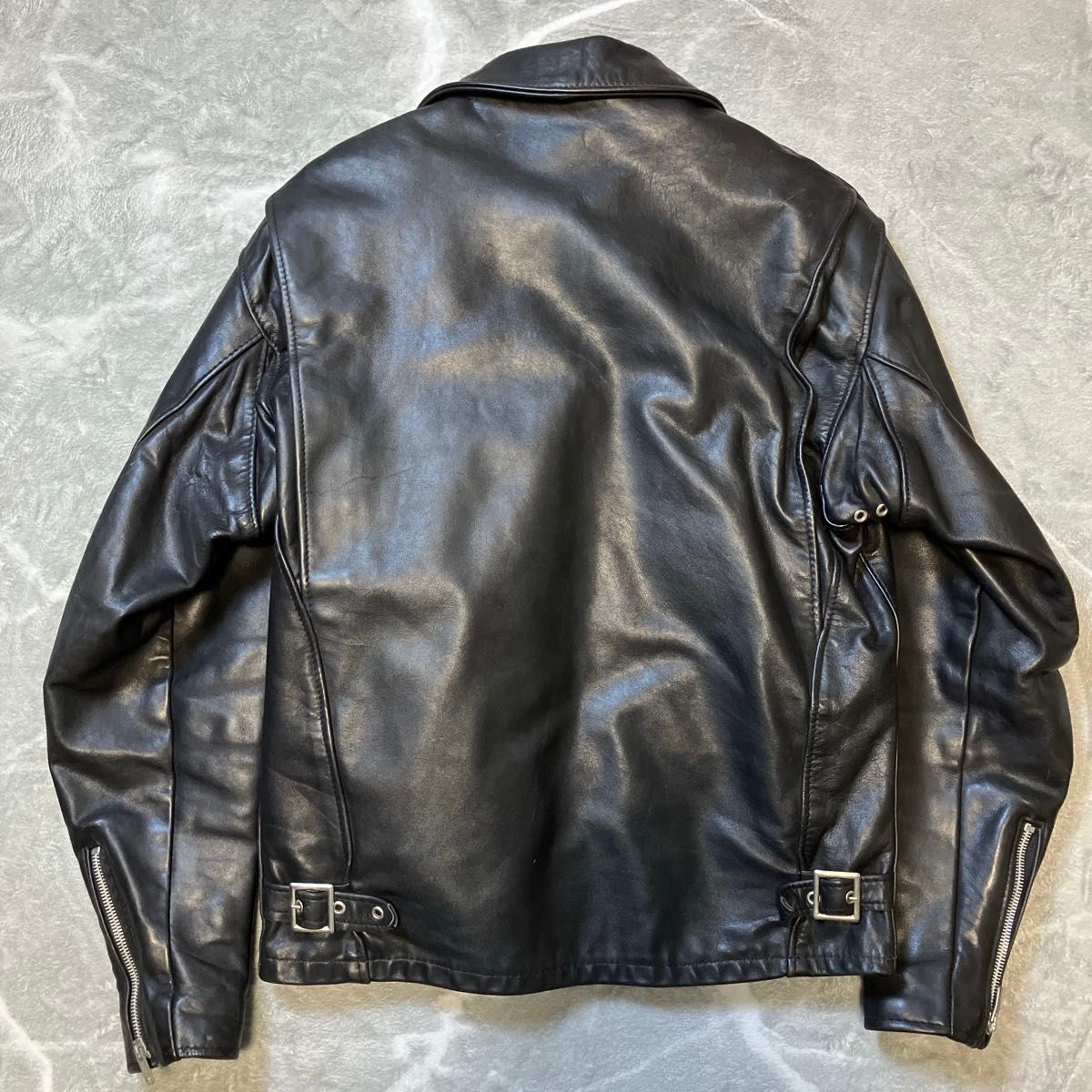 廃盤品】Schott 152 シングルライダース レザージャケット 襟 ライナー