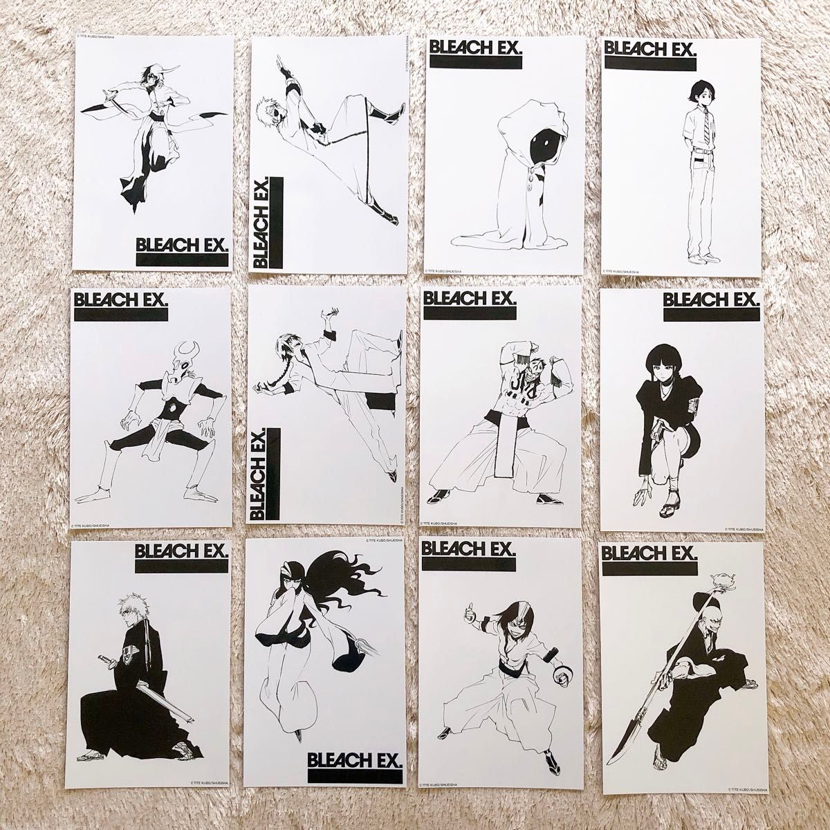 レア 原画展 BLEACH EX オリジナルブロマイド 102枚セット ブリーチ
