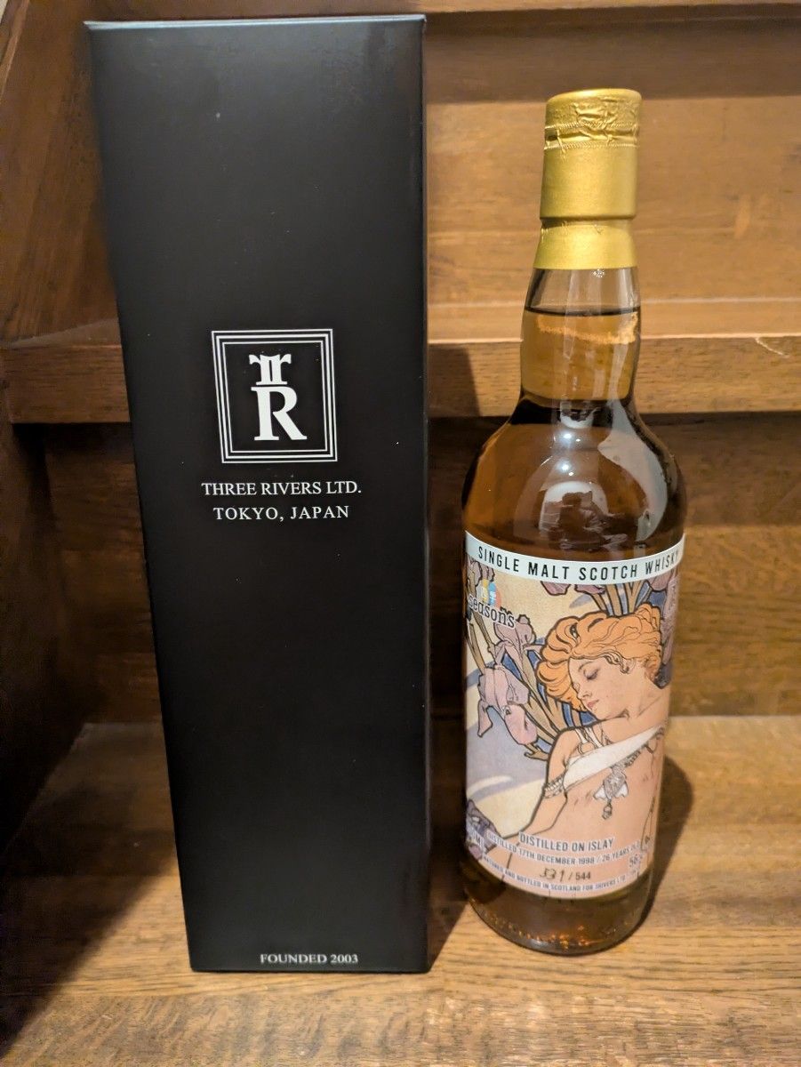 アイラシングルモルト 1998 26年 56 2% シェリーバット / スリー