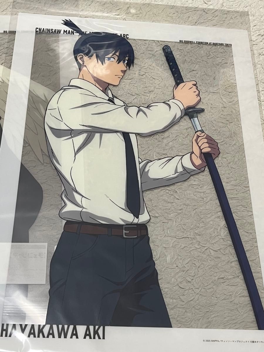 劇場版 チェンソーマン レゼ篇 大交流展 A3クリアポスター 天使の悪魔