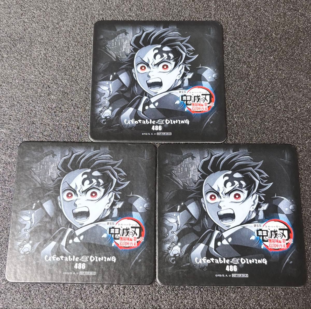 ufotableDINING無限城ダイニング第二期】コースターコンプリートセット
