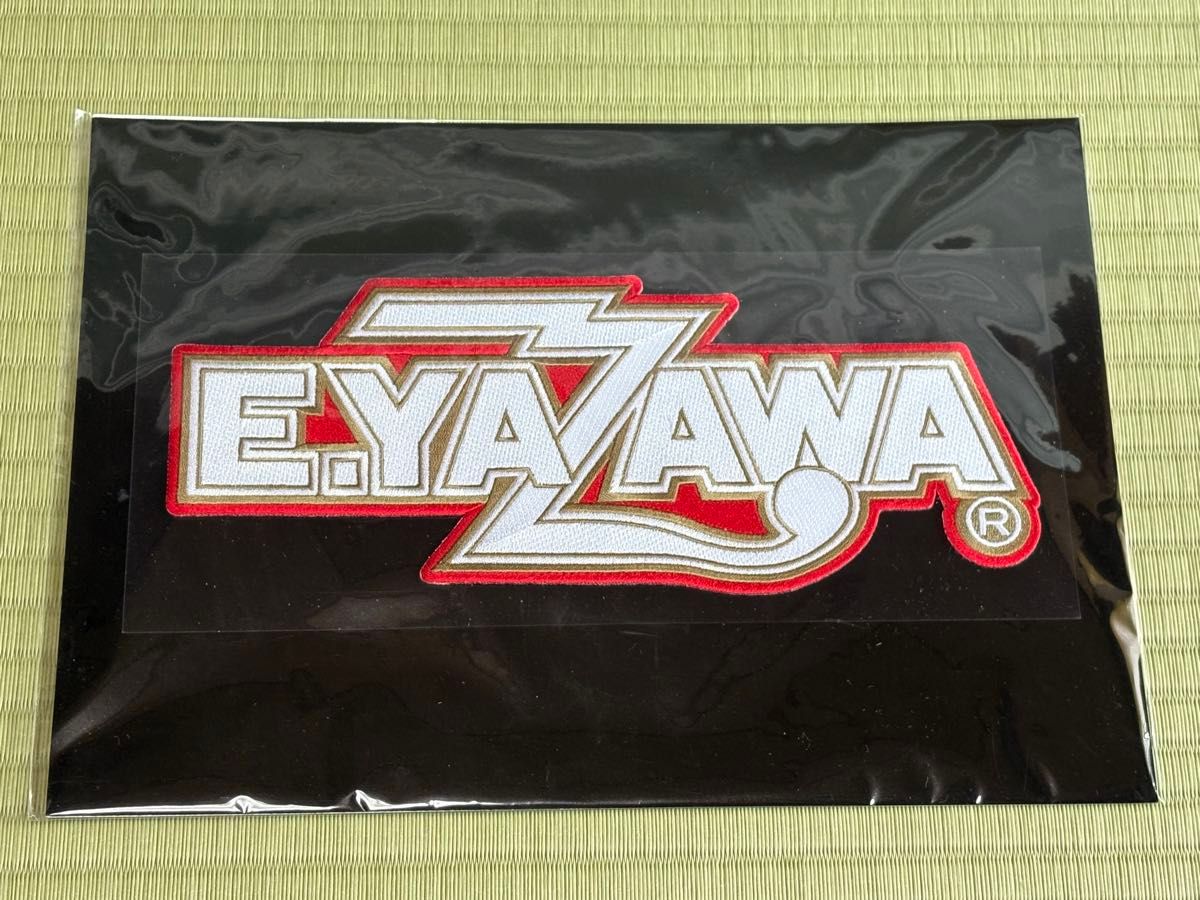 矢沢永吉 BIG刺繍ワッペンシール(ワシロゴ) 矢沢永吉•BIG刺繍アイロン