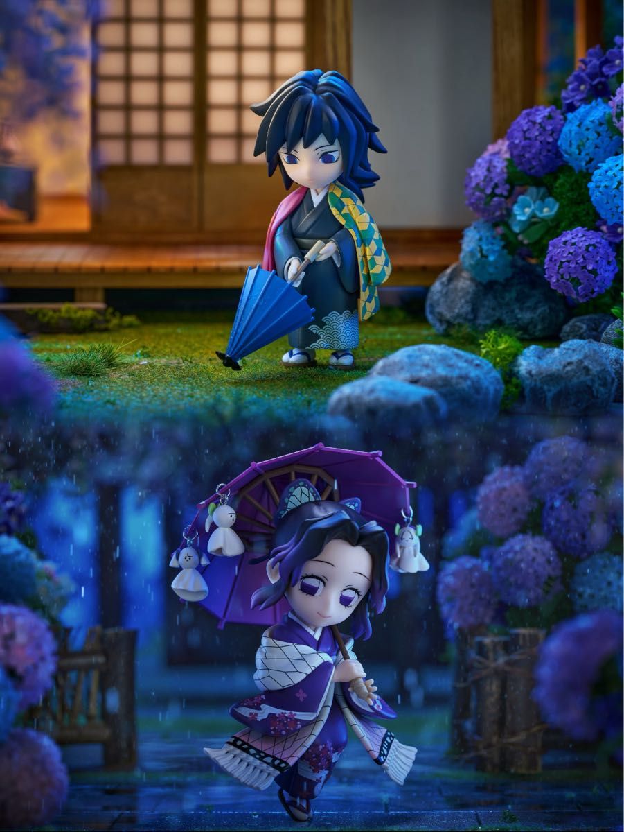 鬼滅の刃 フィギュア 冨岡義勇 梅雨シリーズ 中国ポップアップストア