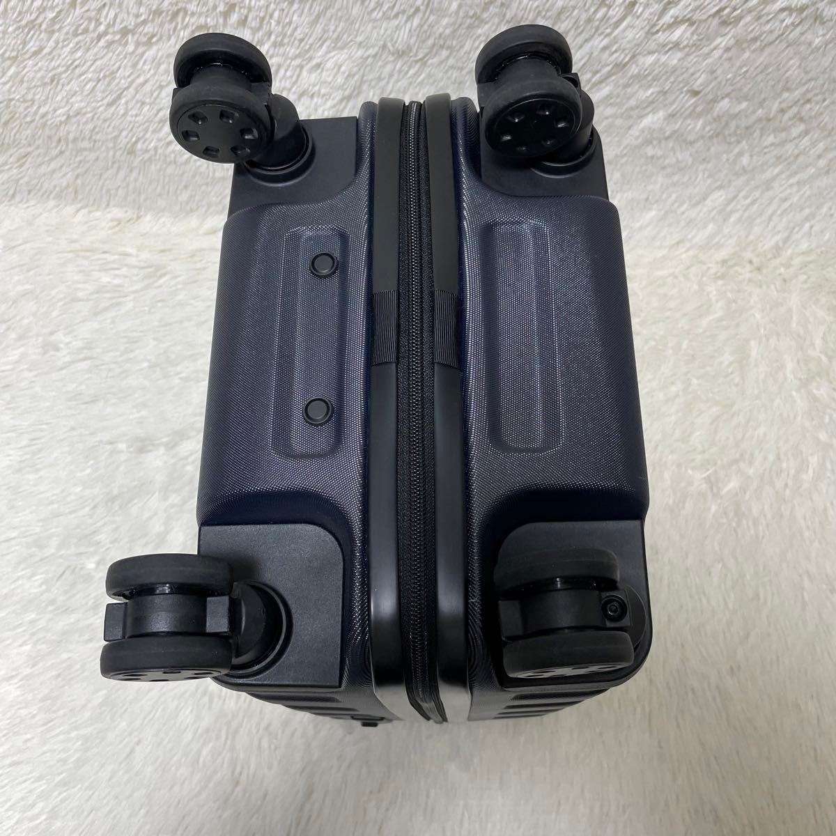 美品 無印良品 キャリーケース ネイビー 20L 機内持ち込みサイズ 4輪