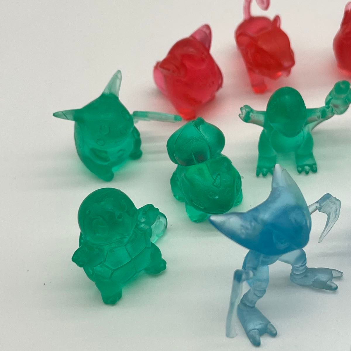 当時物・レア】ポケモン図鑑 クリアフィギュアセット バンダイ BANDAI