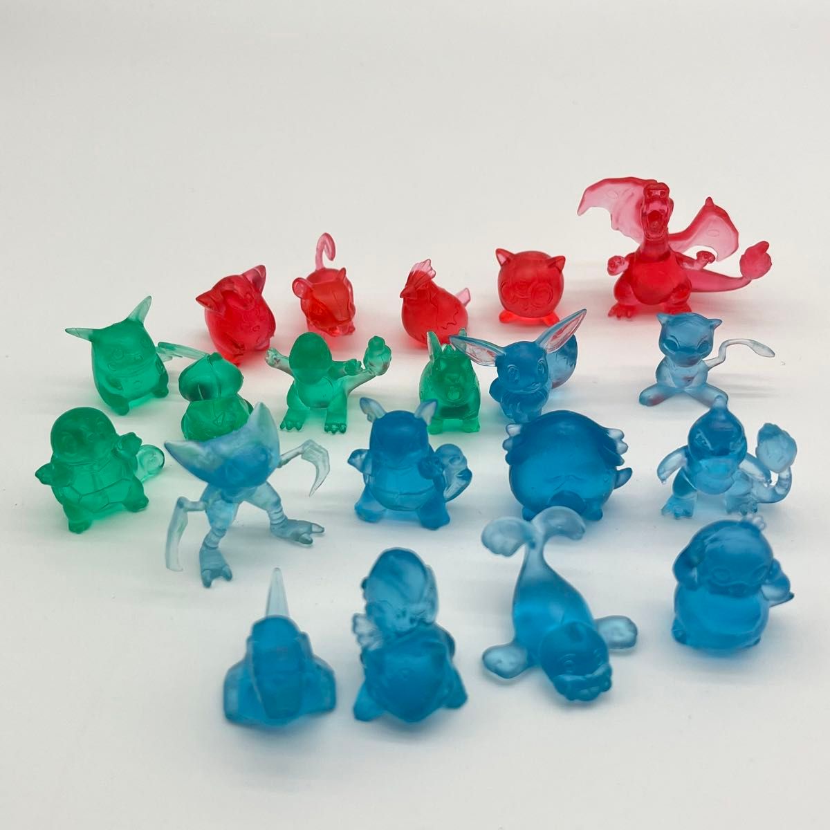 当時物・レア】ポケモン図鑑 クリアフィギュアセット バンダイ BANDAI