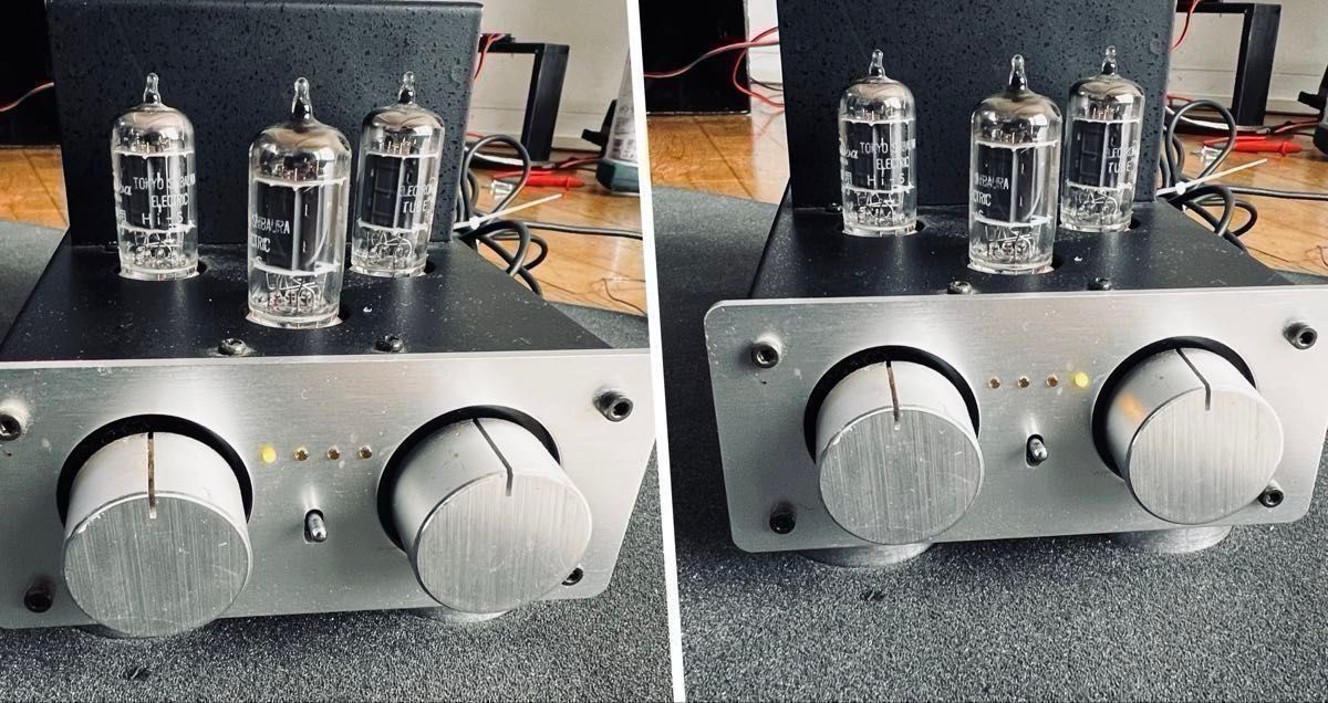 プロ組み立て エレキット TU-875 プリアンプ 東芝通測用（HI-S）真空管