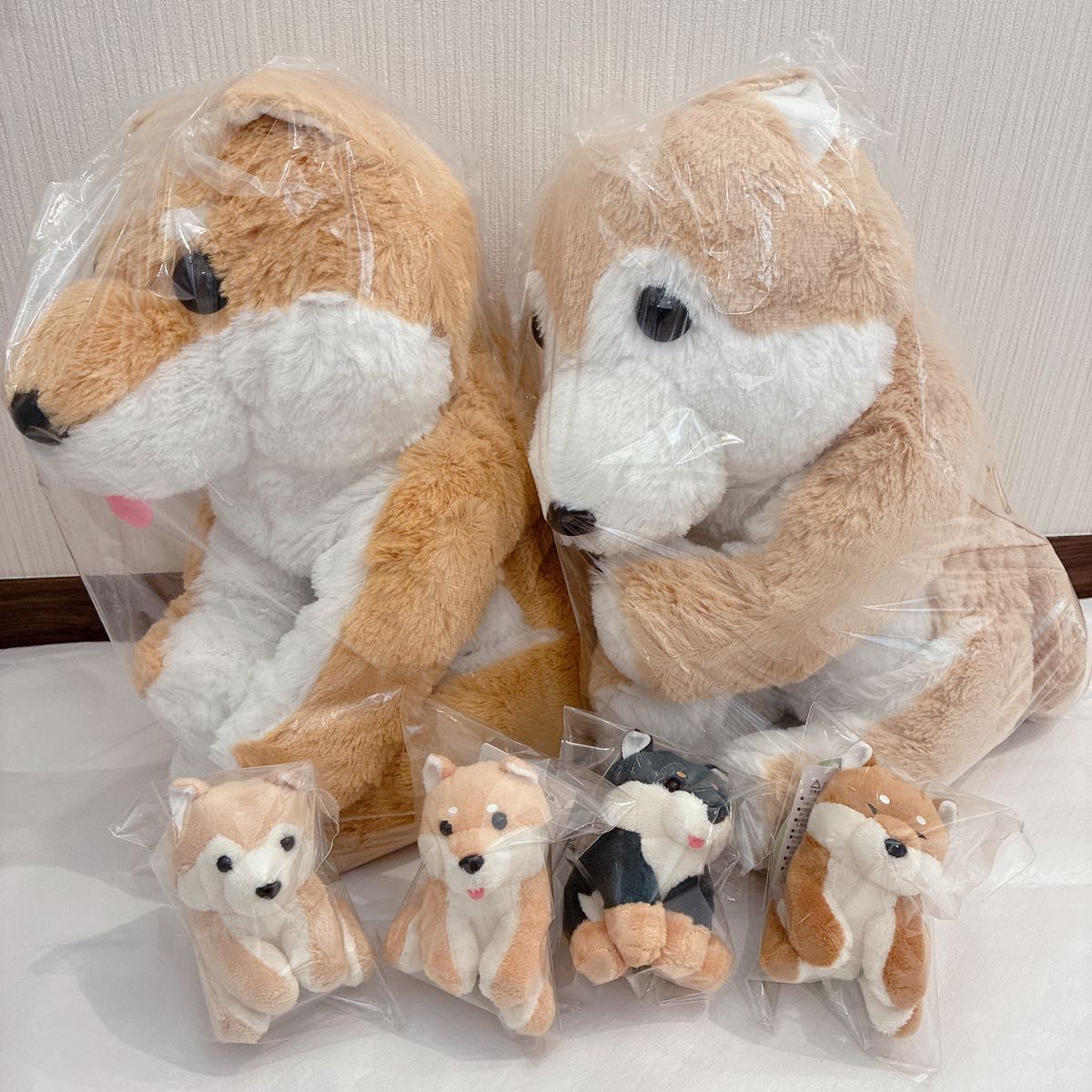 くったり柴犬日本晴れ ぬいぐるみ JBサイズ VMCサイズ 6種セット し