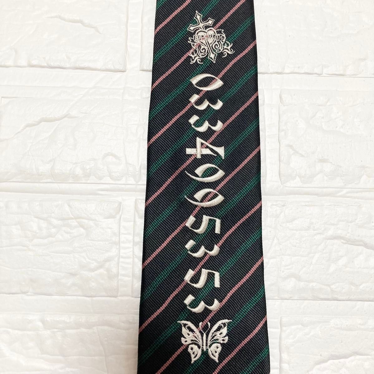 BA-TSU バツ ネクタイ Y2K 平成レトロ グッズ 00s 個性的 パンクロック