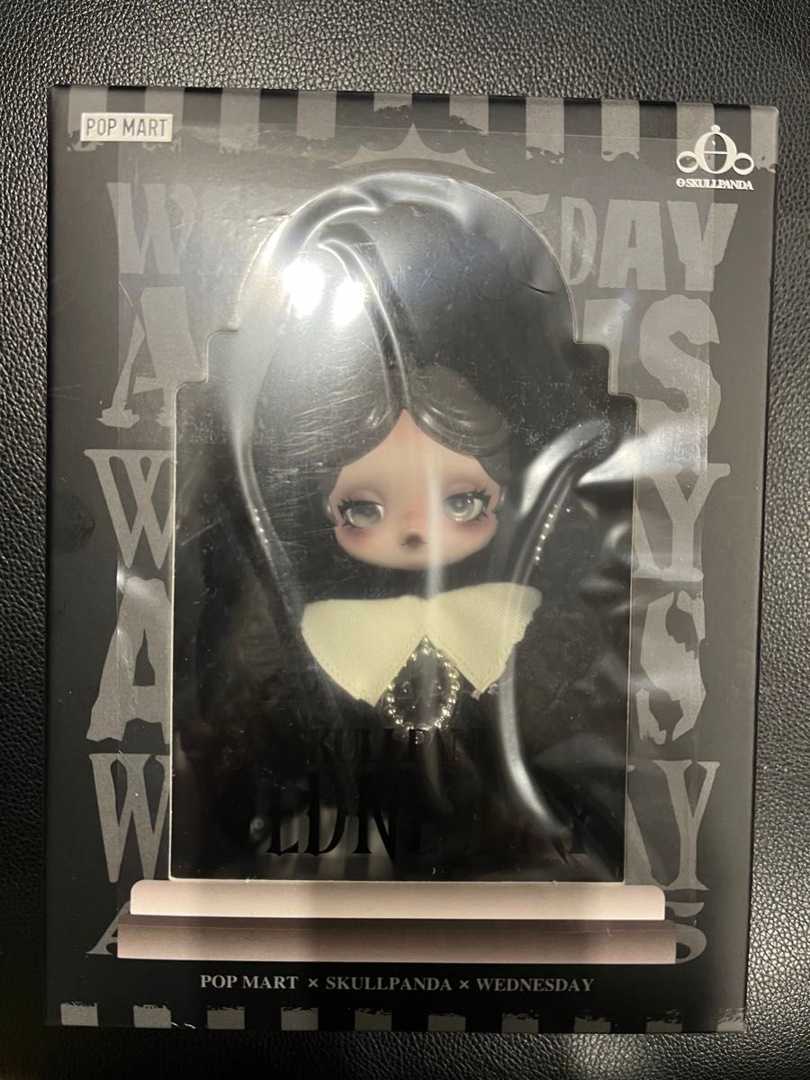 新品未開封 POPMART SKULLPANDA Wednesday NY限定 スカルパンダ