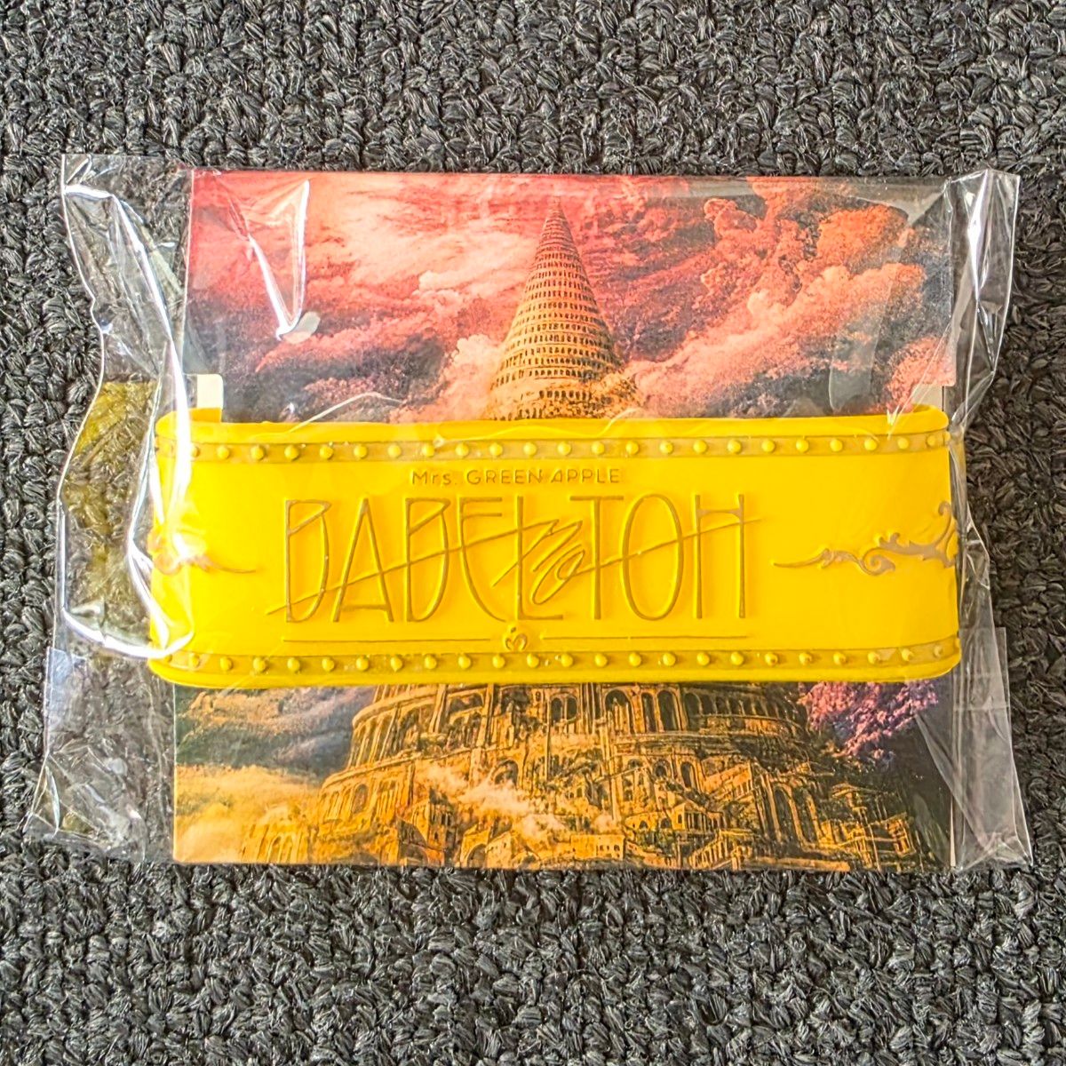 新品】Mrs GREEN APPLE バベルの塔 BABEL no TOH ラバーバンド ミセス
