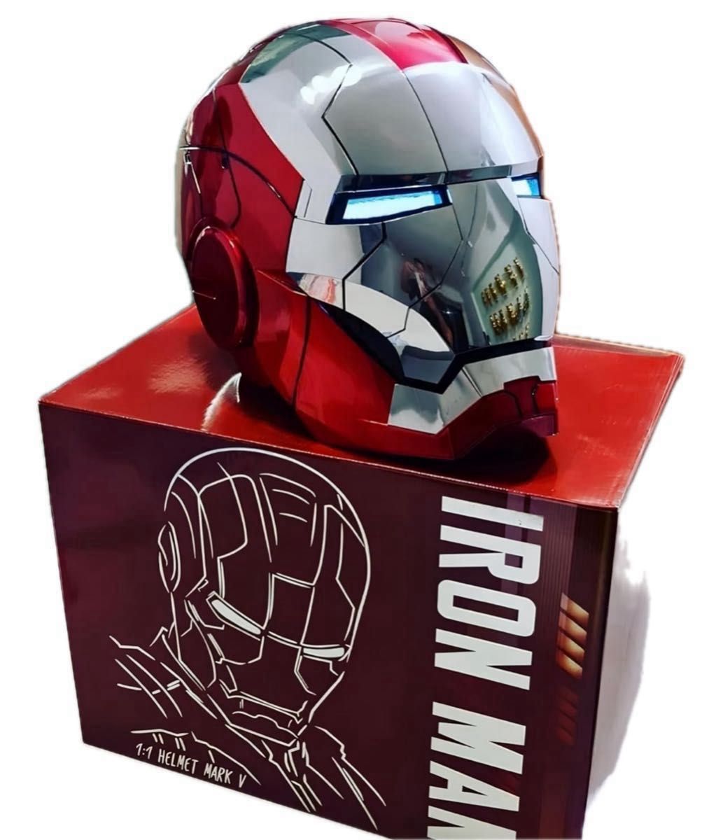 アイアンマン マスク リアルモデル 自動開閉 音声 LED発光 ironman