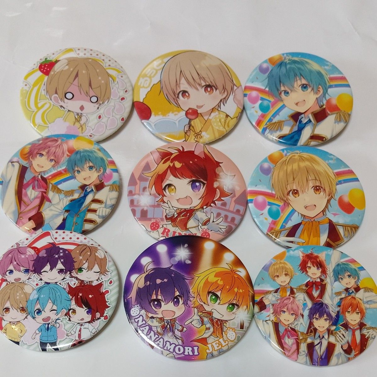 すとぷり 缶バッジまとめ売り ななもり ジェル さとみころん るぅと 莉