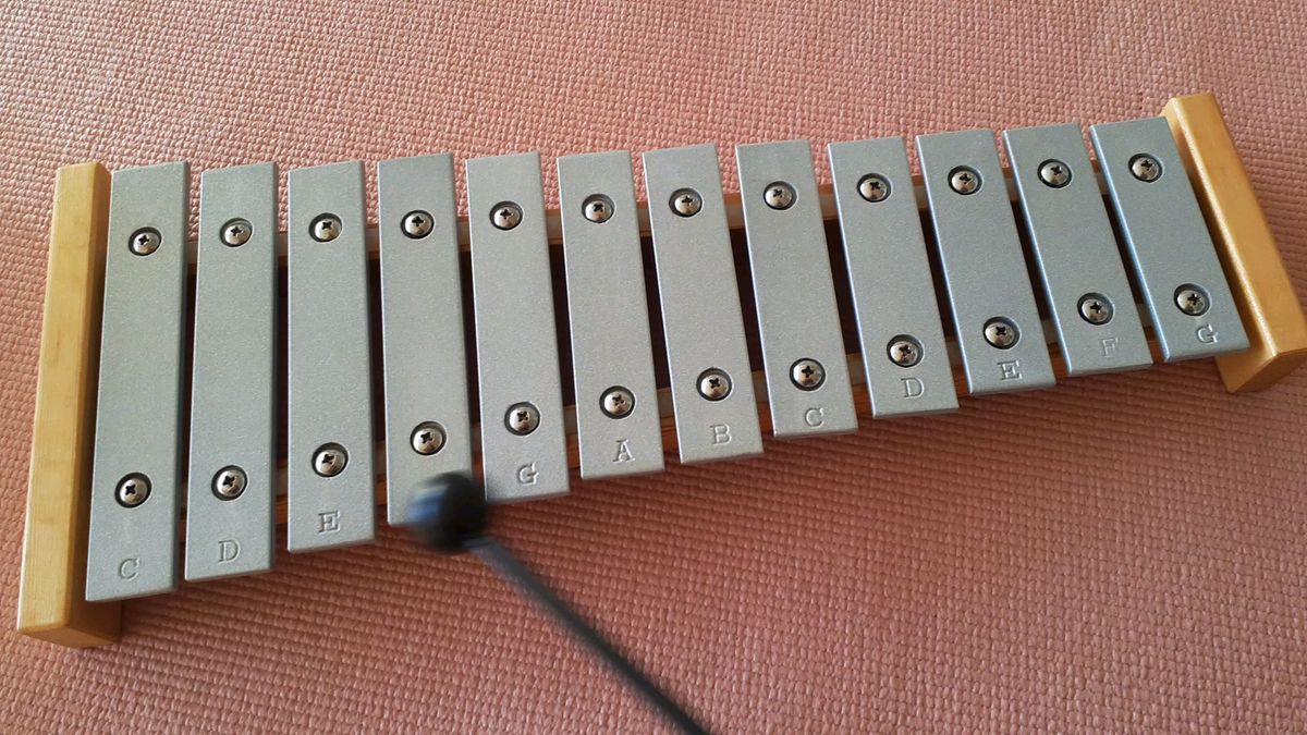 V635 河合楽器 鉄琴 グロッケン 32音 KG-405 グロッケンシュピール