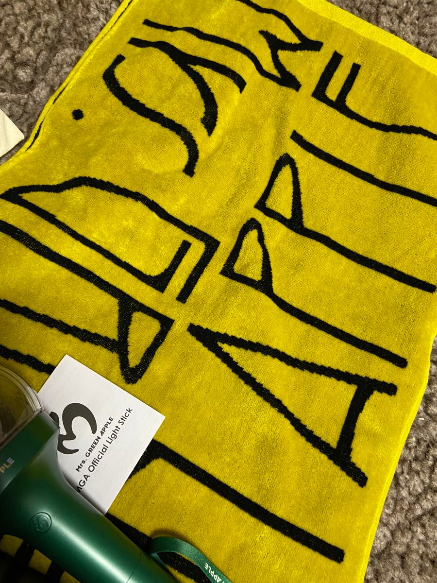 MGA Official Light Stick & タオルセット MGA Mrs green apple Light