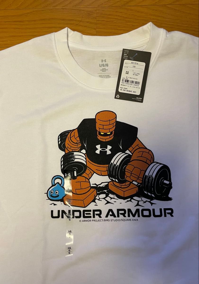 新品/Lサイズ】ドラゴンクエスト x Under Armour UAヘビーウェイト