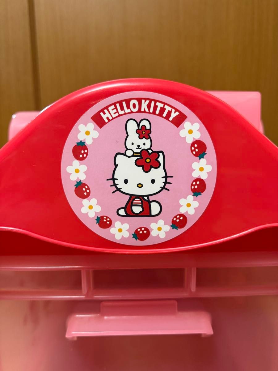 サンリオ ハローキティ 収納ケース おもちゃ箱 レトロ 当時物 収納